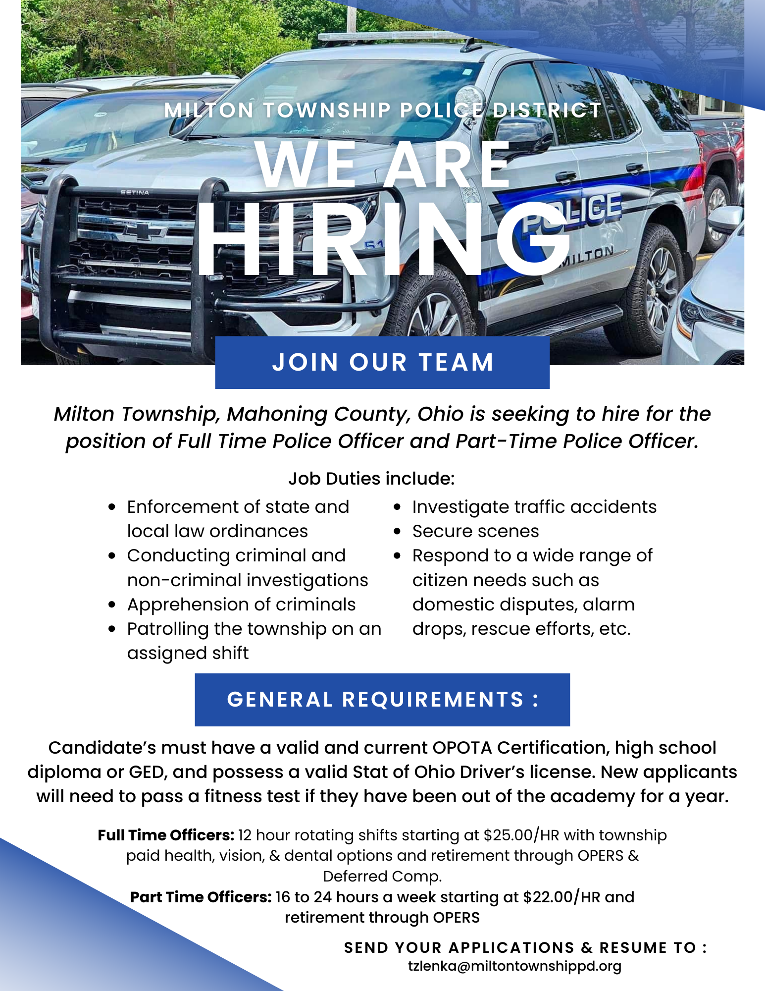 Milton township police district 2